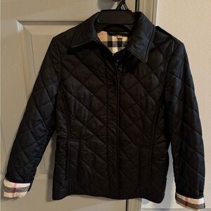 BURBERRY Women’s Black Quilted Jacket